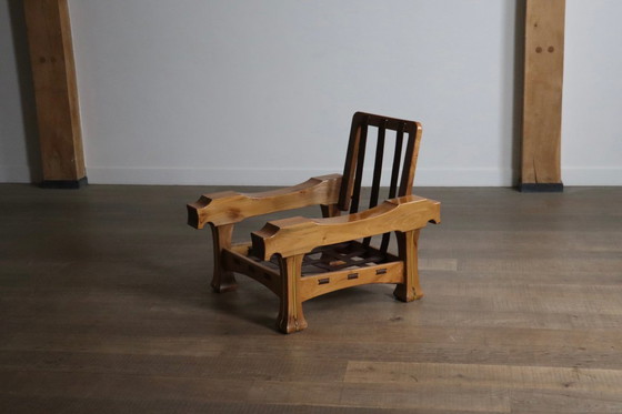 Image 1 of Hussar lounge chair by Luciano Frigerio, Italy 1970s