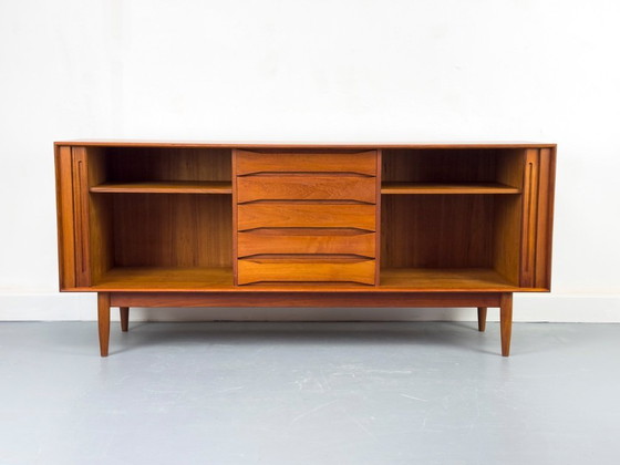 Image 1 of Danish teak sideboard by Johannes Aasbjerg, 1960s
