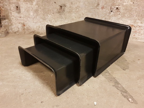 Image 1 of 3 tables gigognes / tables basses Rosenthal années 1970