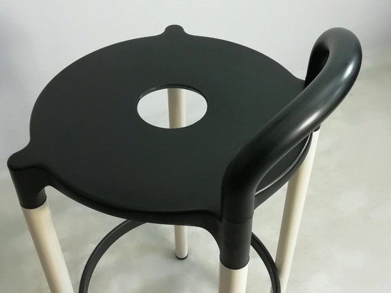 Image 1 of Anna Castelli Ferrieri per KARTELL Sgabello da bar Sedia POLO Post Moderne Italia