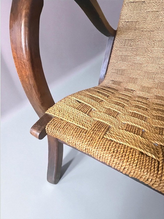 Image 1 of Erich Dieckmann Original Bauhaus-Sessel Um 1925. Eine Designikone Im Ausgezeichnetem Zustand.