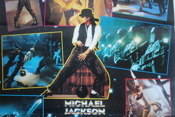 Image 1 of Double-sided movie poster - Michael Jackson: Moonwalker, 1989