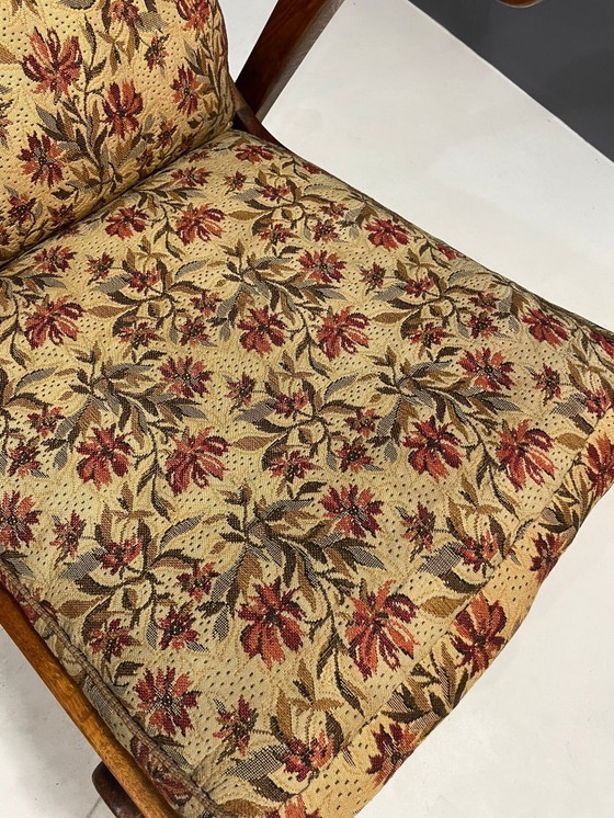 Image 1 of Paire de chaises longues vintage par Krásná Jizba, Tchécoslovaquie, années 1940