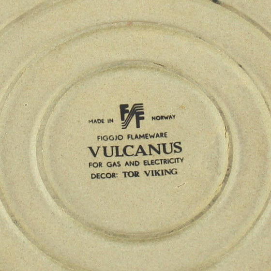 Image 1 of Turi Gramstad-Oliver (1938) - Turi Design - Decor Tor Viking - set of three deck dishes - made in Norway 