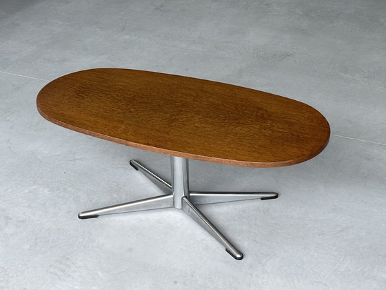 Image 1 of Scandinavische coffeetable, ovaal 1960s