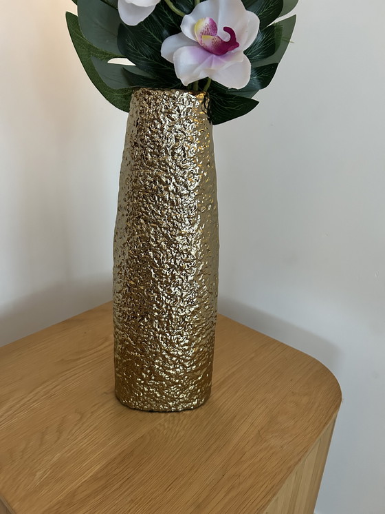 Image 1 of Richmond Lucino vase – gold – 34.5 cm – luxury design object