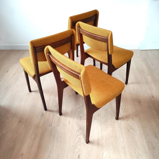 Image 1 of Vintage set of 4 dining chairs by Parisi – MiM Roma