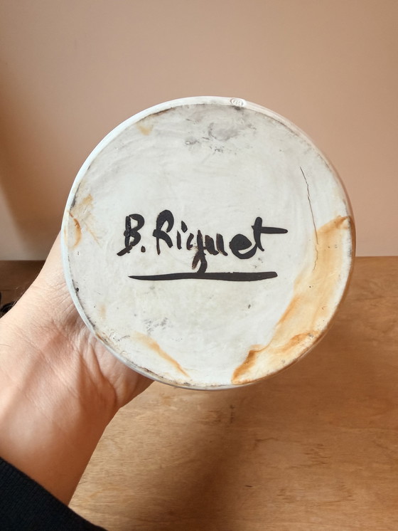 Image 1 of Bernard Riguet - cerámica francesa de gres firmada