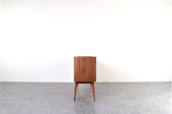 Image 1 of Mid-Century Polish Walnut Sideboard, 1960s.