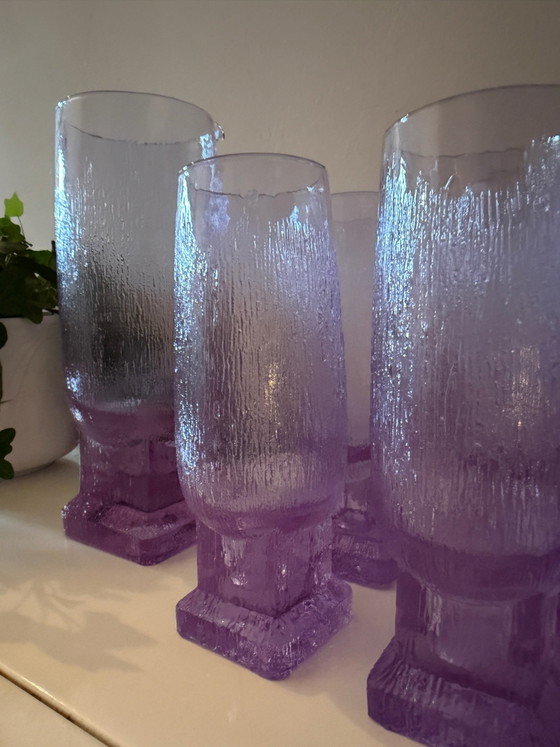 Bicchieri vintage in vetro alessandrite per barware italiano – Bicchieri e caraffe (photo 6 of 8)
