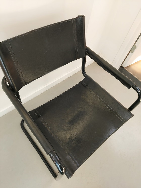 Image 1 of 4x Fauteuils Matteo Grassi par Mart Stam