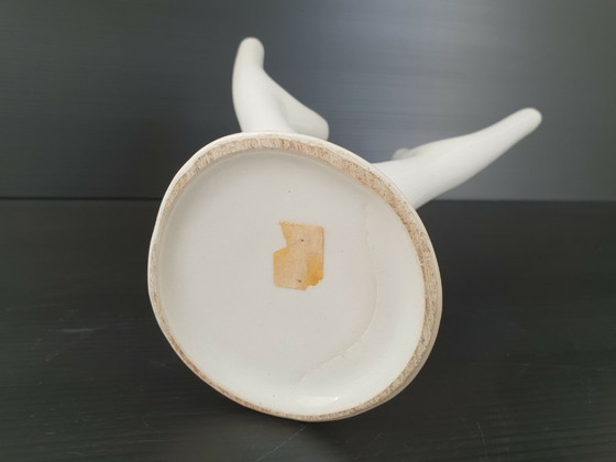 Image 1 of Ceramic Tree Branch Vase, 1960s-1970s Vintage 60s-70s Space Age Pop