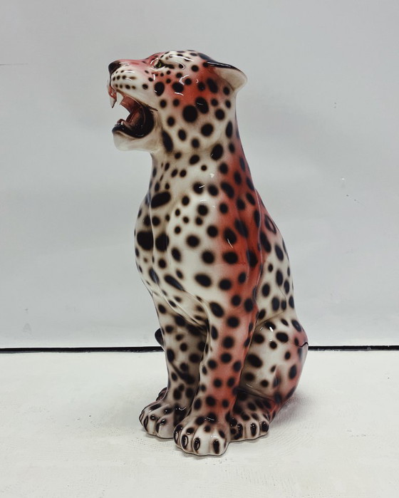 Leopardo de Cerámica Rosa – CERAMICHE BOXER, Objetos decorativos (photo 4 of 7)