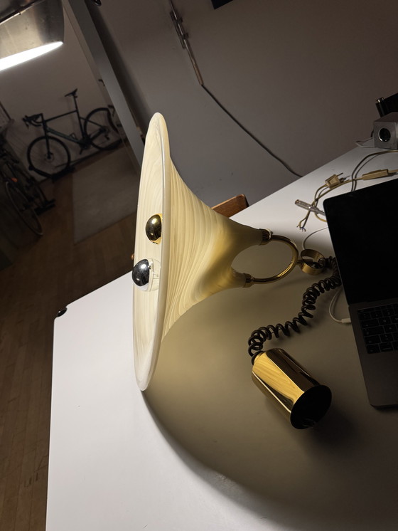 Image 1 of Große Mid-Century Hängeleuchte von Cristtallux Deutschland