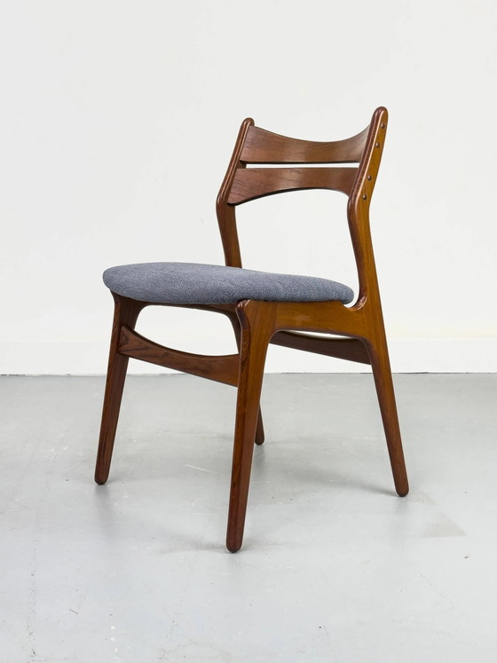 6 Deense Teak Eetkamerstoelen van Erik Buch voor Chr. Christensens, jaren 60 – Mid Century Modern (photo 19 of 24)