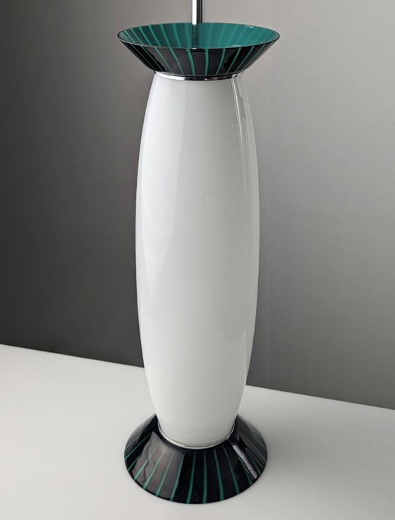 Image 1 of Lampada da tavolo grande in vetro di Murano VeArt, Italia anni '80