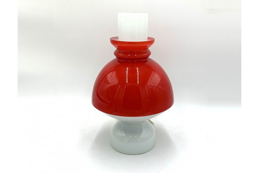 Glass table lamp, Czech Republic, 1960s