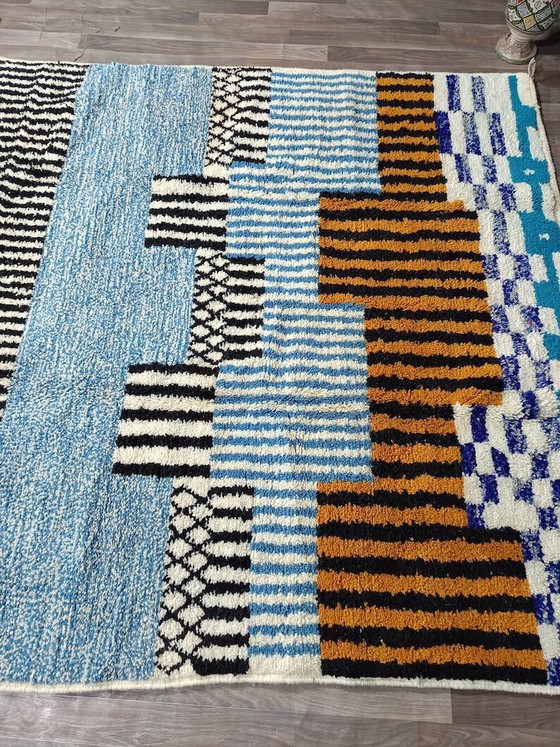 Prächtiger handgefertigter Teppich 200cm x 300cm – Teppiche & Läufer, Wool, Modern (photo 5 of 11)