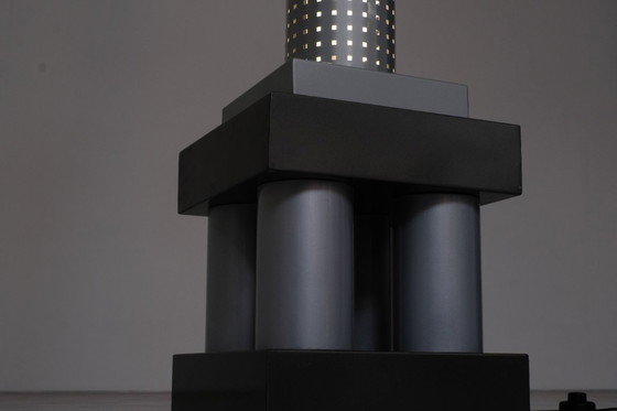 Image 1 of "Chicago Tribune" floor lamp by Matteo Thun for Bieffeplast, Italy, 1985.