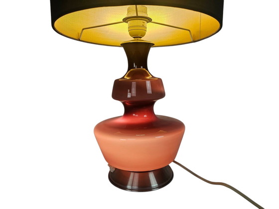 Image 1 of Table lamp - Mortsel & Glasfabriek De Rupel N.V. - Boom - Belgium - 70's