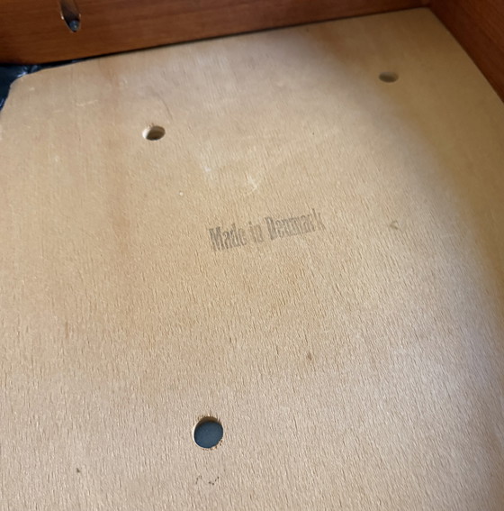 Image 1 of 4x restored dining room chair, Viborg Stolefabrik '60