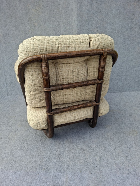 Fauteuil en Bambou – Rotin, Textile (photo 3 of 10)