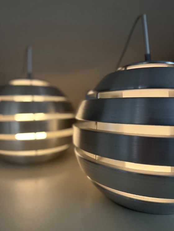 Image 1 of 2x Original Space Age, suspensions Mercur vintage, 30 cm