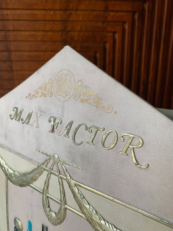 Image 1 of Cassettiera Max Factor Classic Vintage - Trucco occhi - Anni '80/'90