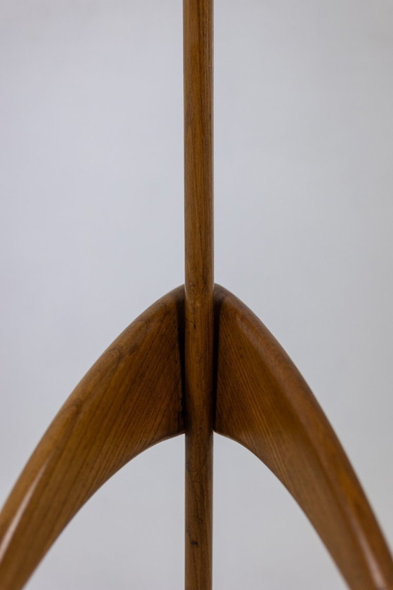 Image 1 of François Rispal. Lampe de sol, modèle « Mante religieuse ». Années 1950-60