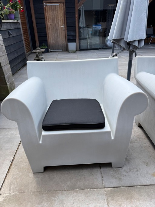 Set di 2 sedie Kartel Bubble Club Philippe Starck