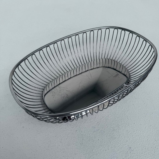 Alessi stainless steel basket/sach bowl bread,fruit
