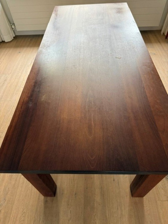 Image 1 of Jatoba hout eettafel