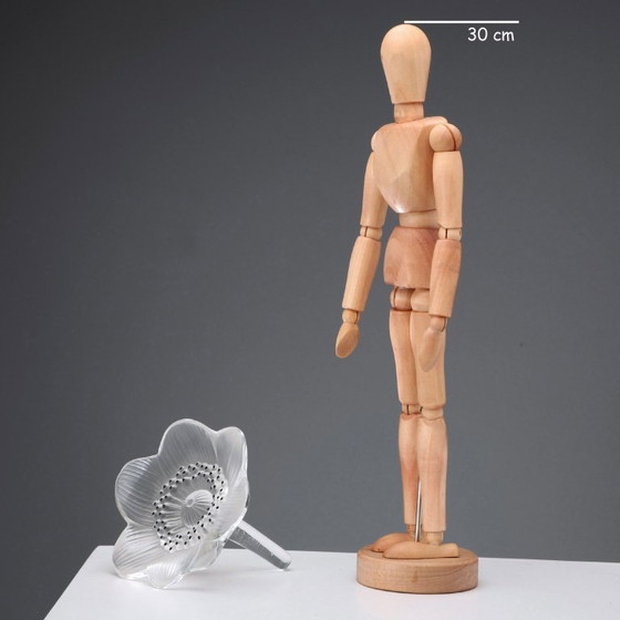 Image 1 of Lalique glazen anemoon