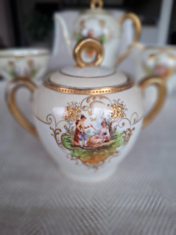 Image 1 of Servicio de moca JUNGERHANS en porcelana ultrafina