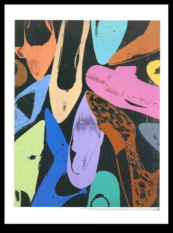 Image 1 of Warhol, Andy - Diamond Dust Shoes - Litografia offset a colori - te Neues, NY