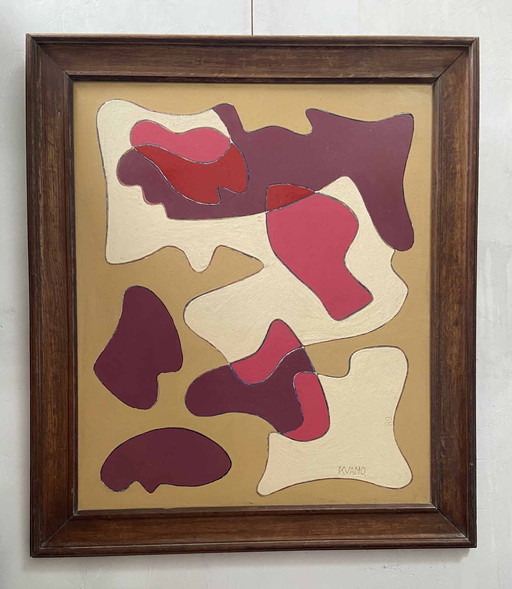 Peinture abstraite. Année 1989. D'après Painter Image