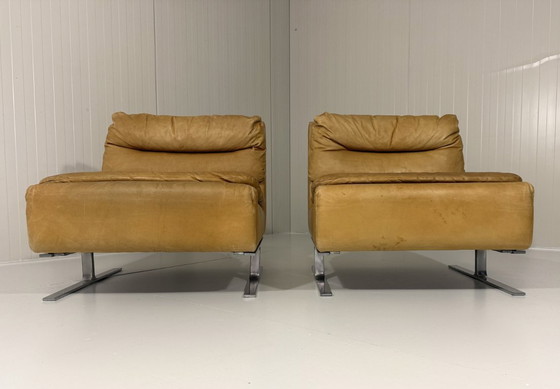 Poltrone Speciali Cromo & Pelle Anni '60 – Chrome (photo 12 of 20)
