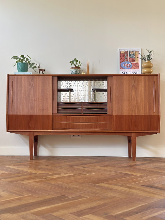 Vintage Highboard Danish Design E.W. Bach Wood 1950s/60s – Sideboard cabinet (photo 7 of 15)