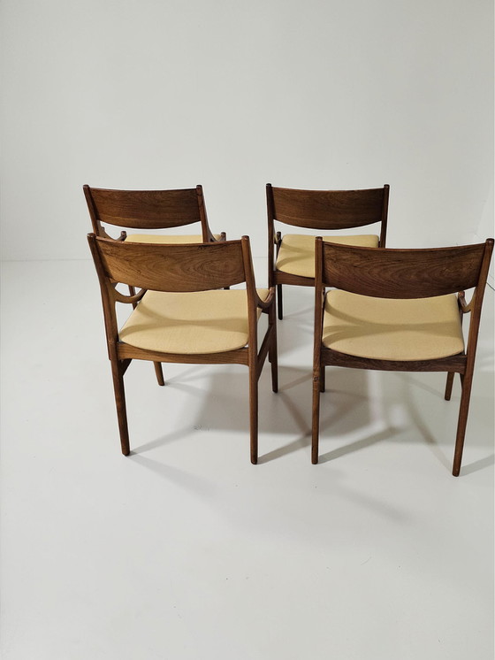 Image 1 of Mid-Century 4-piece set of dream teak dining chairs by Vestervig Eriksen, 1960s