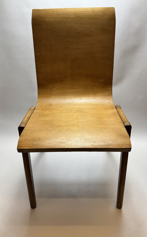 Image 1 of Set di 2 sedie vintage – The Future Dieverbrug (anni '50) – compensato curvato