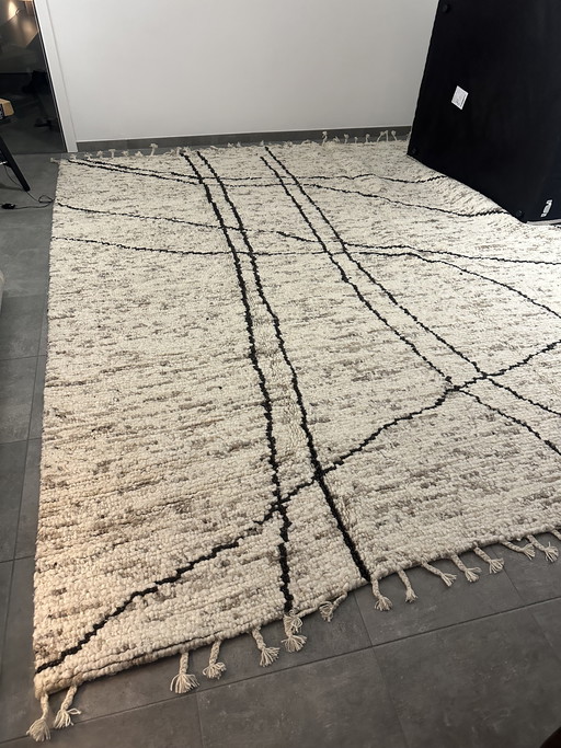 Teppich aus 100 % Wolle