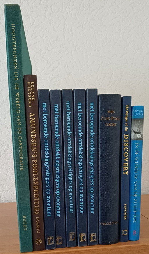 Expéditions Polaires & Voyages de Découverte | Shackleton, Amundsen, Scott & Cartographie | 10 Livres | 012