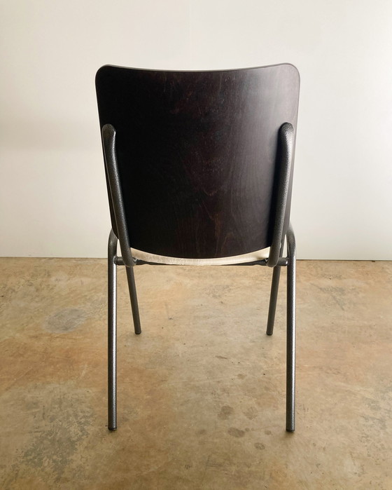 Image 1 of 6x Chaise d'école vintage Le Faucon