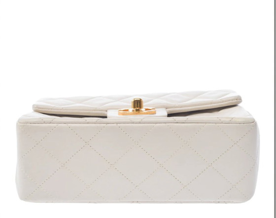 Image 1 of Sac CHANEL Timeless/Classique en Cuir Blanc - 103455 Precio de venta
