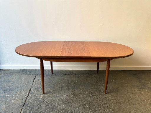 Vintage G Plan Fresco Ausziehbarer Esstisch, Mid-Century Teak