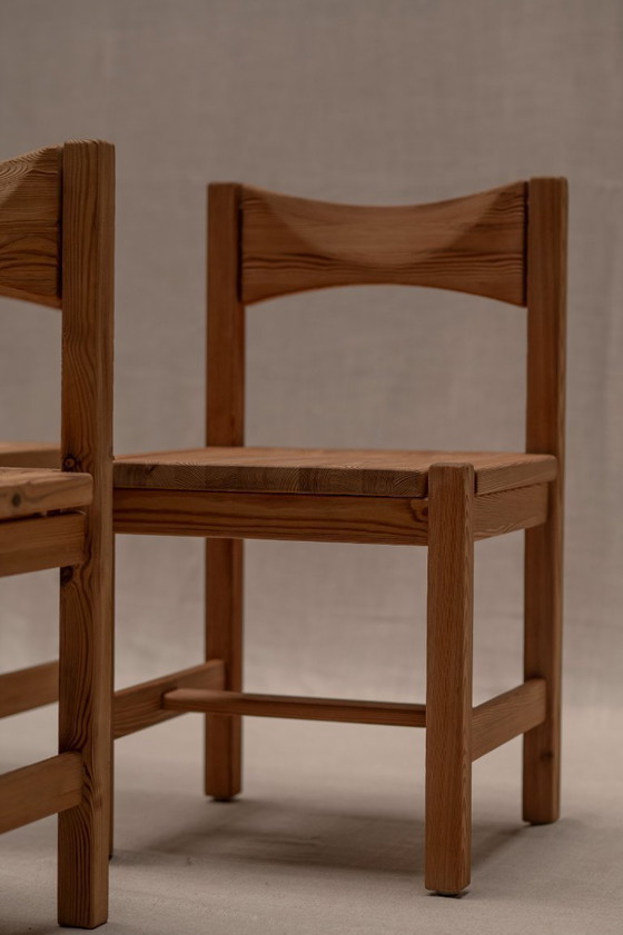 Image 1 of Set di sedie da pranzo minimaliste di Ilmari Tapiovaara