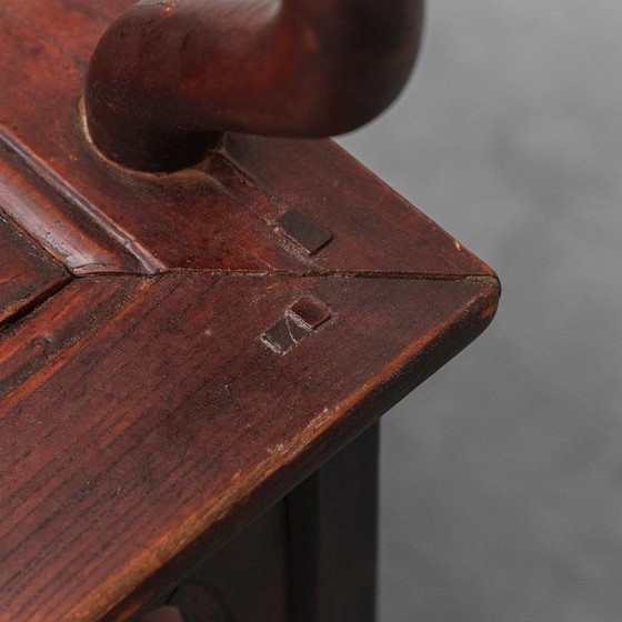 Image 1 of SEDIA CON BRACCIOLI EN LEGNO CINA STILE DINASTIA MING XIX SECOLO