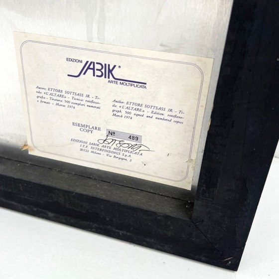 Image 1 of L'Altare di Ettore Sottsass, 1974