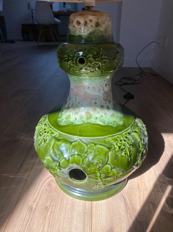 Lampada da Terra Fat Lava West Fermant anni '70 – Lampade da tavolo, Ceramica (photo 7 of 10)