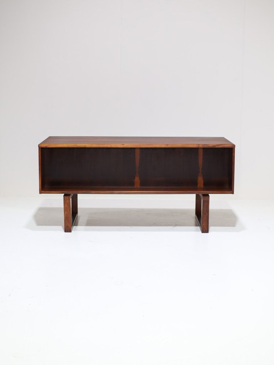 Image 1 of Vrijstaand bureau Jensen & Valeur Dyrlund palissander 1960s